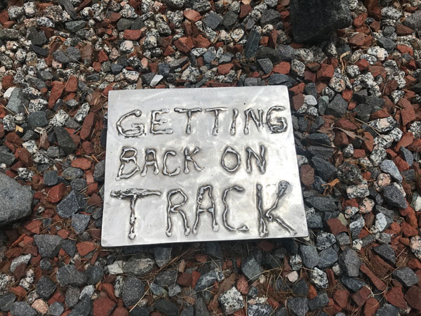 sign - Getting Back on Track